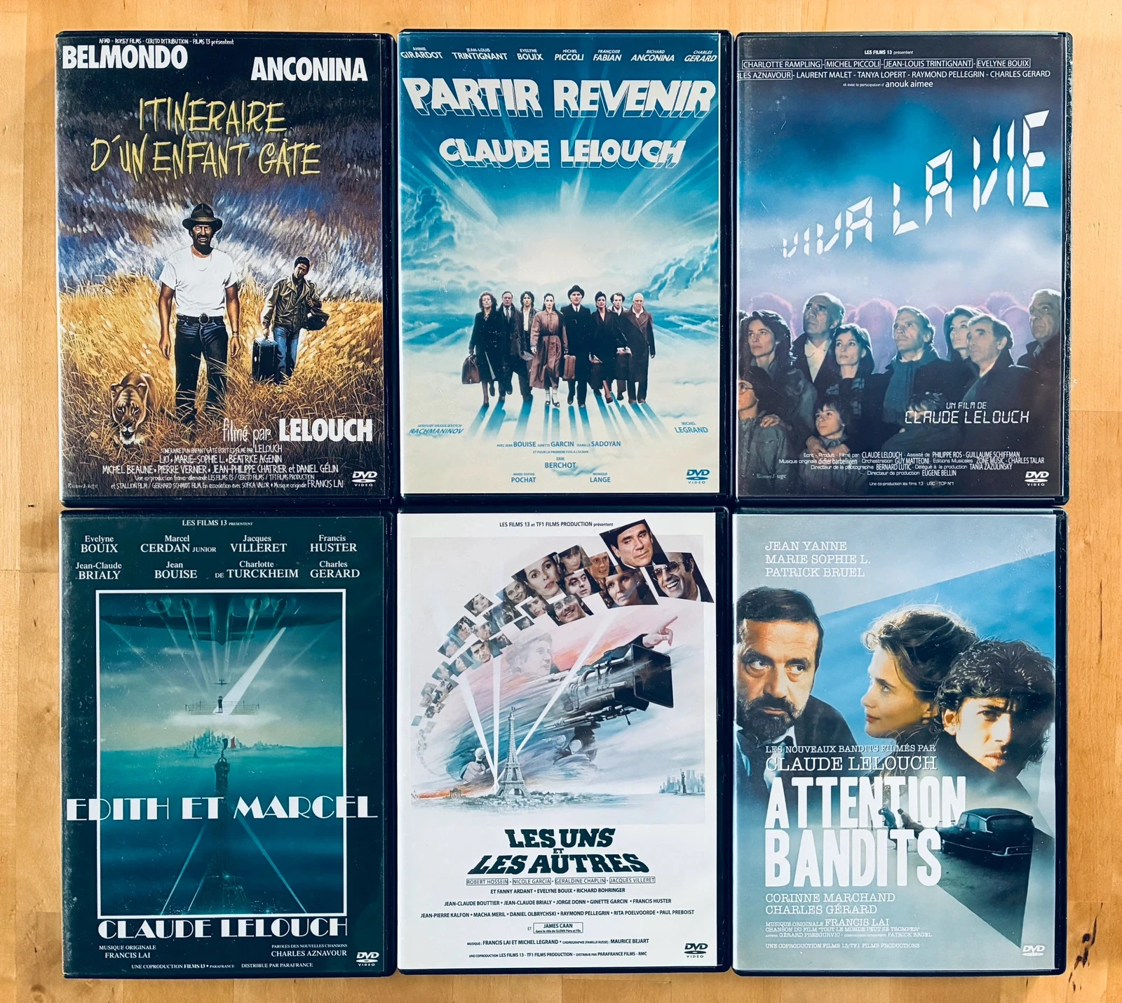 Coffret 6 DVD Claude Lelouch. – photo 5